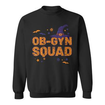 Ob-Gyn Squad Witch Halloween Matching Ob Gyn Nurse Doctor Sweatshirt | Mazezy