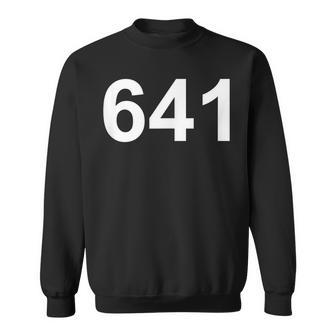 Often Imitated Never Duplicated Area Code 641 Sweatshirt | Mazezy