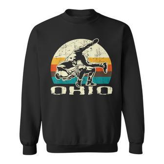 Ohio Wrestling Retro Wrestlers Sweatshirt | Mazezy