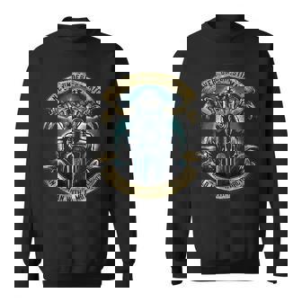 Old Biker Never Underestimate An Old Man With A Motorcycle Sweatshirt | Seseable UK