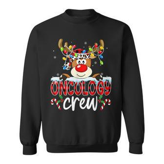 Oncology Crew Reindeer Xmas Merry Christmas Sweatshirt - Thegiftio UK