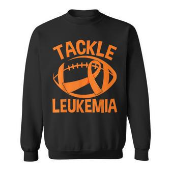 Orange Ribbon Leukemia Awareness Tackle Leukemia Sweatshirt - Monsterry CA
