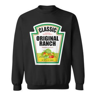 Original Ranch Condiment Group Halloween Costume Adult Kid Sweatshirt | Mazezy