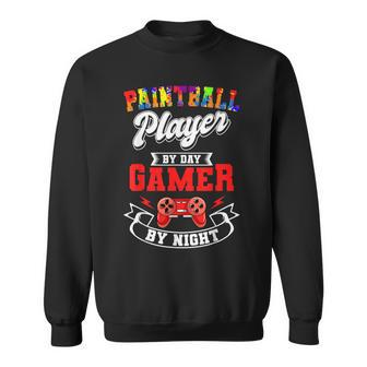 Paintball Paintballer Video Gamer Shooting Team Sport Master Sweatshirt | Mazezy