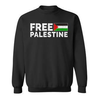 Palestine Flag Free Gaza Sweatshirt - Monsterry CA