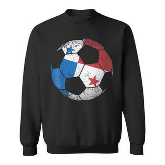 Panama Soccer Ball Flag Jersey Panama Football Sweatshirt | Mazezy