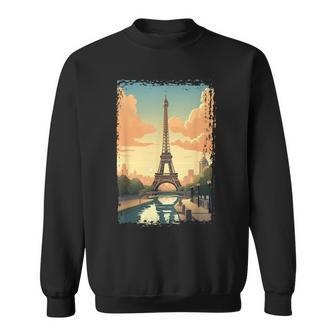 Paris Eiffel Tower I Love Paris Souvenir France France Funny Gifts Sweatshirt | Mazezy