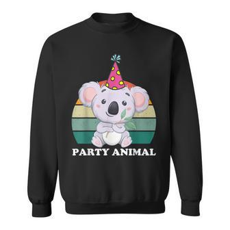 Party Animal Koala Birthday1st 2Nd Two 3Rd 4Th 5Th Toddler Sweatshirt | Mazezy