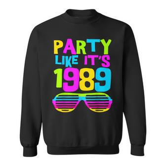 Party Like Its 1989 80S Costume Party Wear Outfit Sweatshirt | Mazezy