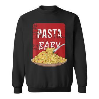 Pasta La Vista Baby Spaghetti Plate Sweatshirt | Mazezy