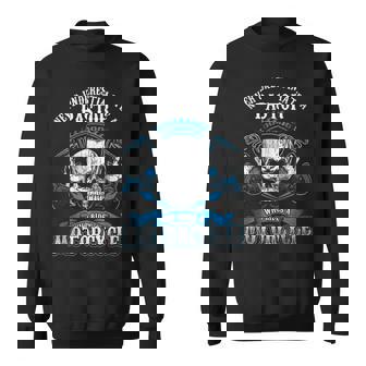 Pastor Biker Never Underestimate Motorcycle Skull Sweatshirt - Thegiftio UK