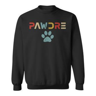 Pawdre Cat Dad Fathers Day Lover Sweatshirt - Seseable