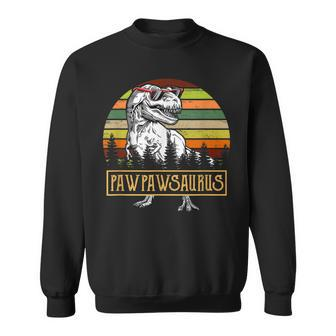 Pawpawsaurus Dinosaur Rex Father Day For Dad Gift Gift For Mens Sweatshirt | Mazezy