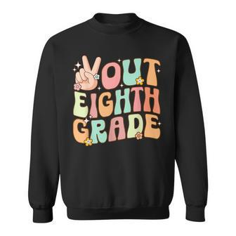 Peace Out Eighth 8Th Grade Graduation Class Of 2023 Sweatshirt | Mazezy