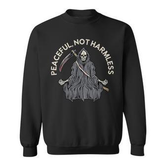 Peaceful Not Harmless Apparel Sweatshirt - Monsterry DE