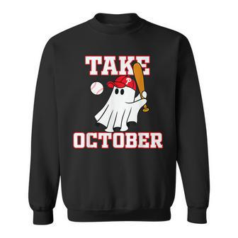 Philly Take October Philadelphia Ghost Baseball Sweatshirt | Mazezy