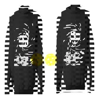 Pickleball 002 002 Spy Parody Funny Pickleball Sweatshirt | Mazezy