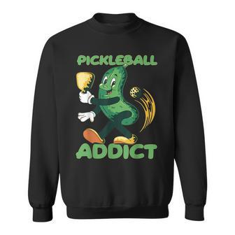 Pickleball Addict Vintage Pickleball Pickleball New 2023 Sweatshirt | Mazezy