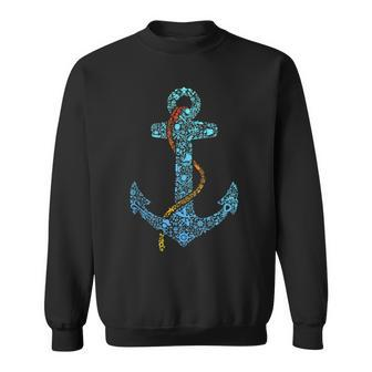 Pirate Armor Gun Boat Ship Wheel - Funny Gift Sailors Anchor Sweatshirt | Mazezy