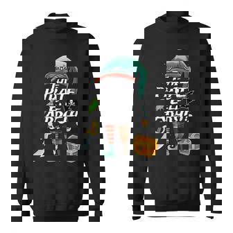 The Pirate Elf Arrgh Matching Family Christmas Pirate Sweatshirt - Thegiftio