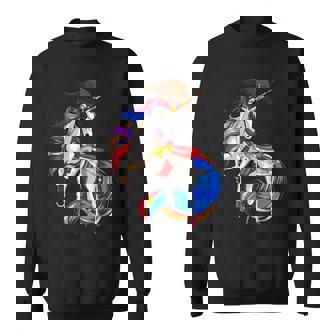 Pirate Unicorn Halloween Costume Family Kids Toddler Lover Unicorn Funny Gifts Sweatshirt | Mazezy