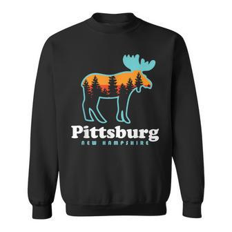 Pittsburg Nh Moose Pittsburg New Hampshire Sweatshirt | Mazezy