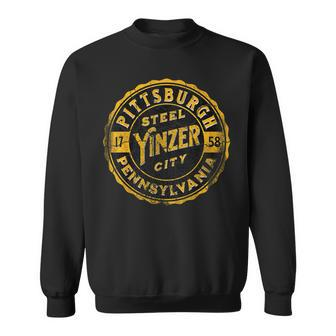Pittsburgh Yinz Yinzer Sl City 412 Pennsylvania Sweatshirt | Mazezy
