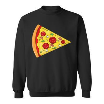 Pizza Pie & Slice Dad And Son Matching Pizza Fathers Day Sweatshirt - Seseable
