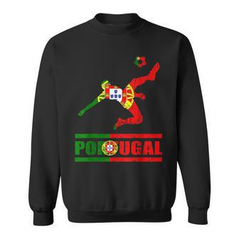 Portuguese Flag Portugal Soccer Portuguese Pride Portugal Sweatshirt | Mazezy