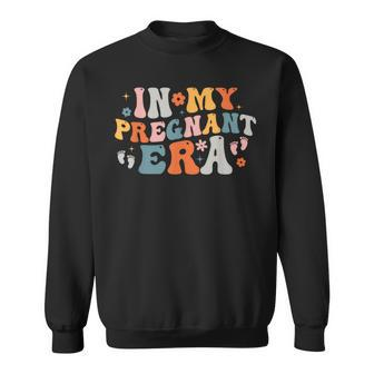 Pregnancy Announcement In My Pregnant Era Sweatshirt - Seseable