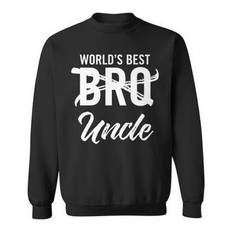 Pregnancy Announcement Uncle Worlds Best Brother Uncle Sweatshirt | Mazezy AU