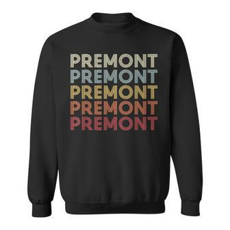 Premont Texas Premont Tx Retro Vintage Text Sweatshirt | Mazezy