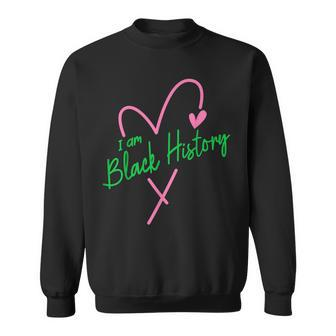Pretty Cute I Am Black History Aka Sweatshirt - Seseable