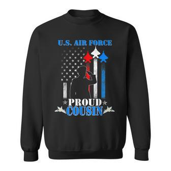 Pride Military Family Proud Cousin Us Air Force Sweatshirt | Mazezy