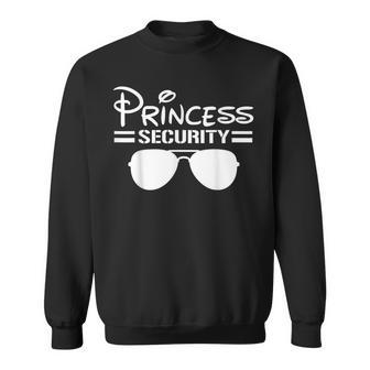 Princess Security Funny Birthday Halloween Party Design Halloween Funny Gifts Sweatshirt | Mazezy