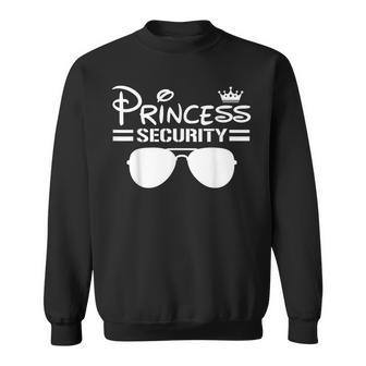 Princess Security Birthday Halloween Party Sweatshirt - Seseable