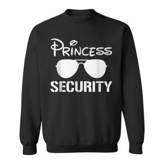 Princess Security Halloween Costume Dad Matching Easy Sweatshirt - Monsterry