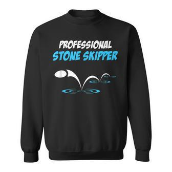 Professional Stone Skipper Sweatshirt | Mazezy