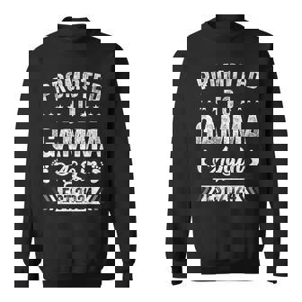 Promoted To Gamma Again Est 2024 Announcement Sweatshirt | Mazezy