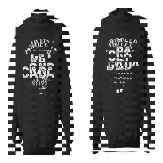 Promoted To Great Grandpa 2022 Soon To Be Great Grandfather Sweatshirt | Mazezy