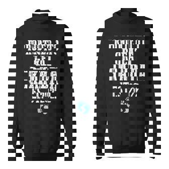 Promoted To Great Grandpa Est 2022 Team Boy Sweatshirt | Mazezy