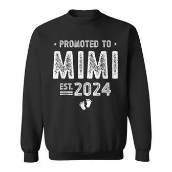 Promoted To Mimi 2024 Soon To Be Mimi Sweatshirt | Mazezy CA