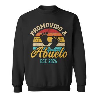 Promovido A Abuelo 2024 Vintage Retro Sweatshirt - Monsterry
