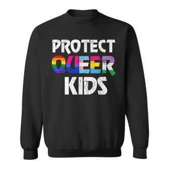 Protect Queer Youth Lgbt Awareness Gay Lesbian Pride  Sweatshirt