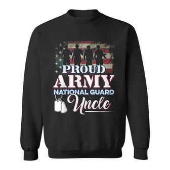 Proud Army National Guard Uncle Veteran Sweatshirt | Mazezy