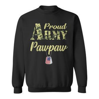 Proud Army Pawpaw Military Pride Gift For Mens Sweatshirt | Mazezy