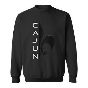 Proud Cajun Fleur Louisiana Pride State Symbol Sweatshirt | Mazezy