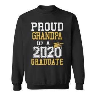 Proud Grandpa Of A Class Of 2020 Graduate Senior Grandfather Gift For Mens Sweatshirt | Mazezy