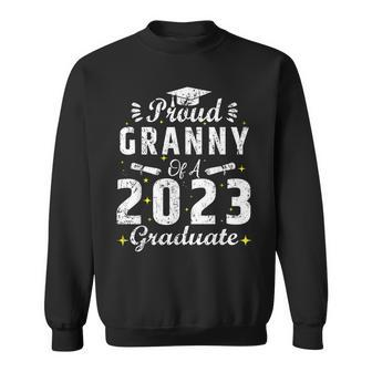 Proud Granny Of A Class Of 2023 Graduate Graduation Senior Sweatshirt | Mazezy DE