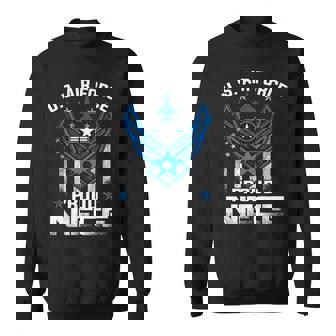 Proud Niece Us Air Force Stars Air Force Family Gift Sweatshirt | Mazezy